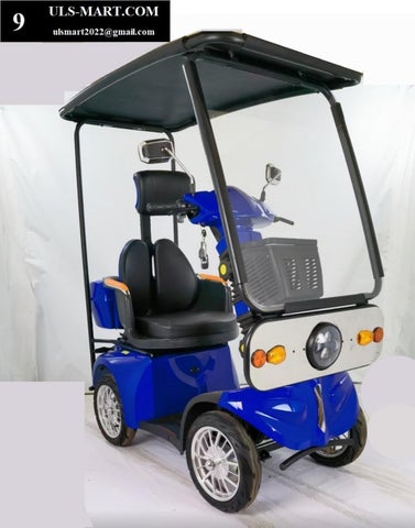ULS-MART.COM 家具目录 · | S4E-P02 | 04-SCOOTER | ulsmart2022@gmail.com | http://uls-mart.com/scooter.html 第 9 页