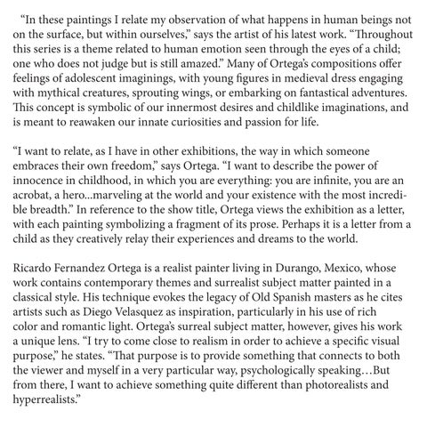 Ricardo Fernandez Ortega: A Letter 第 5 页