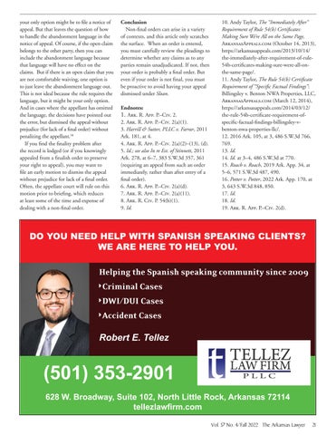The Arkansas Lawyer Fall 2022 第 23 页
