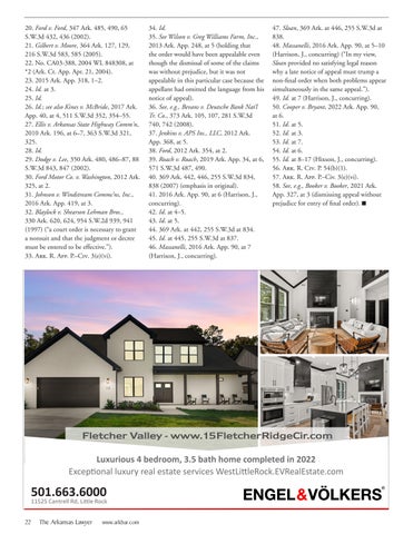 The Arkansas Lawyer Fall 2022 第 24 页