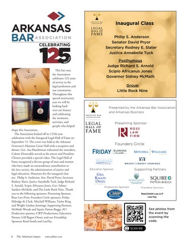 The Arkansas Lawyer Fall 2022 第 8 页