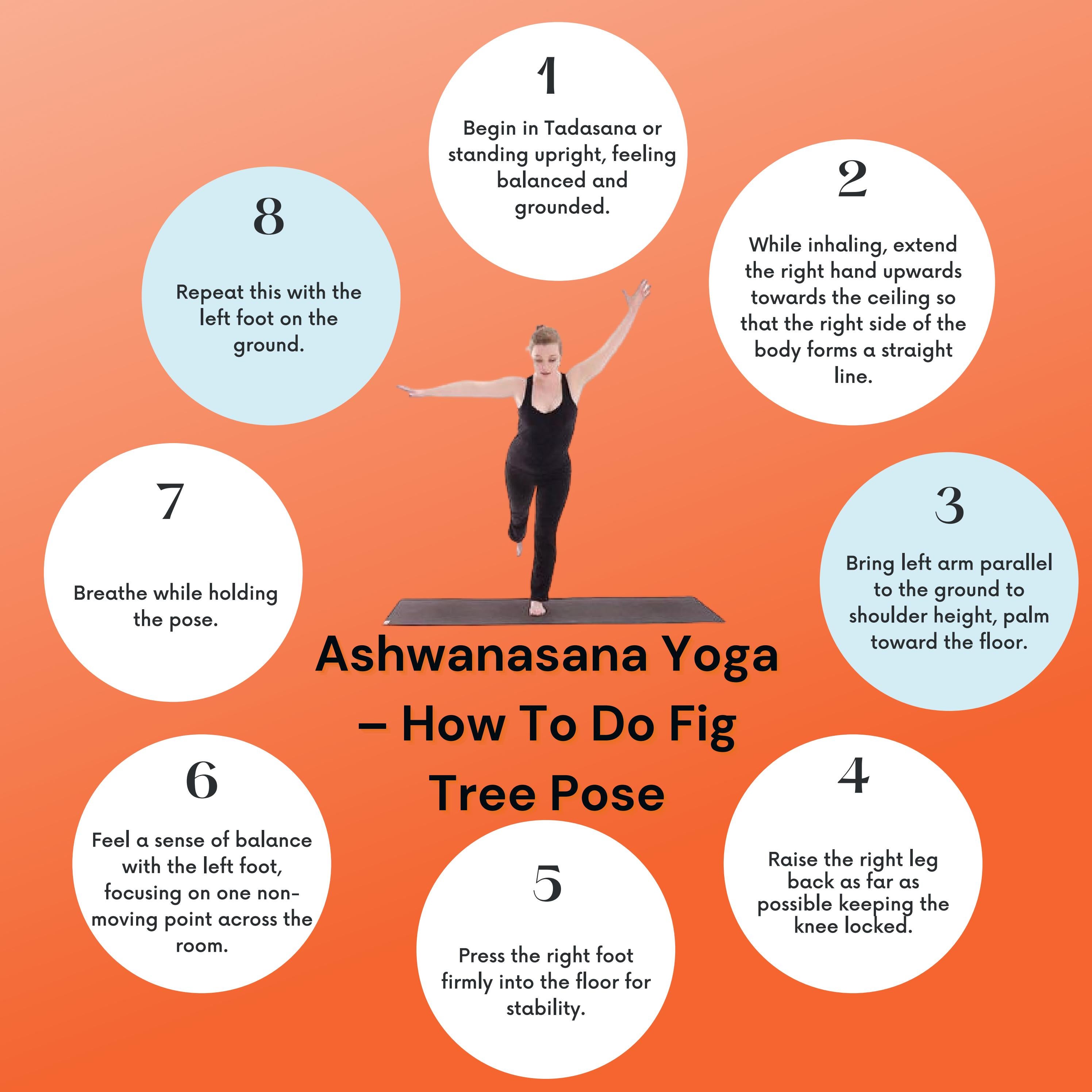 Ashwanasana Yoga Sacred Fig Tree Pose Steps, Benefits, and More by