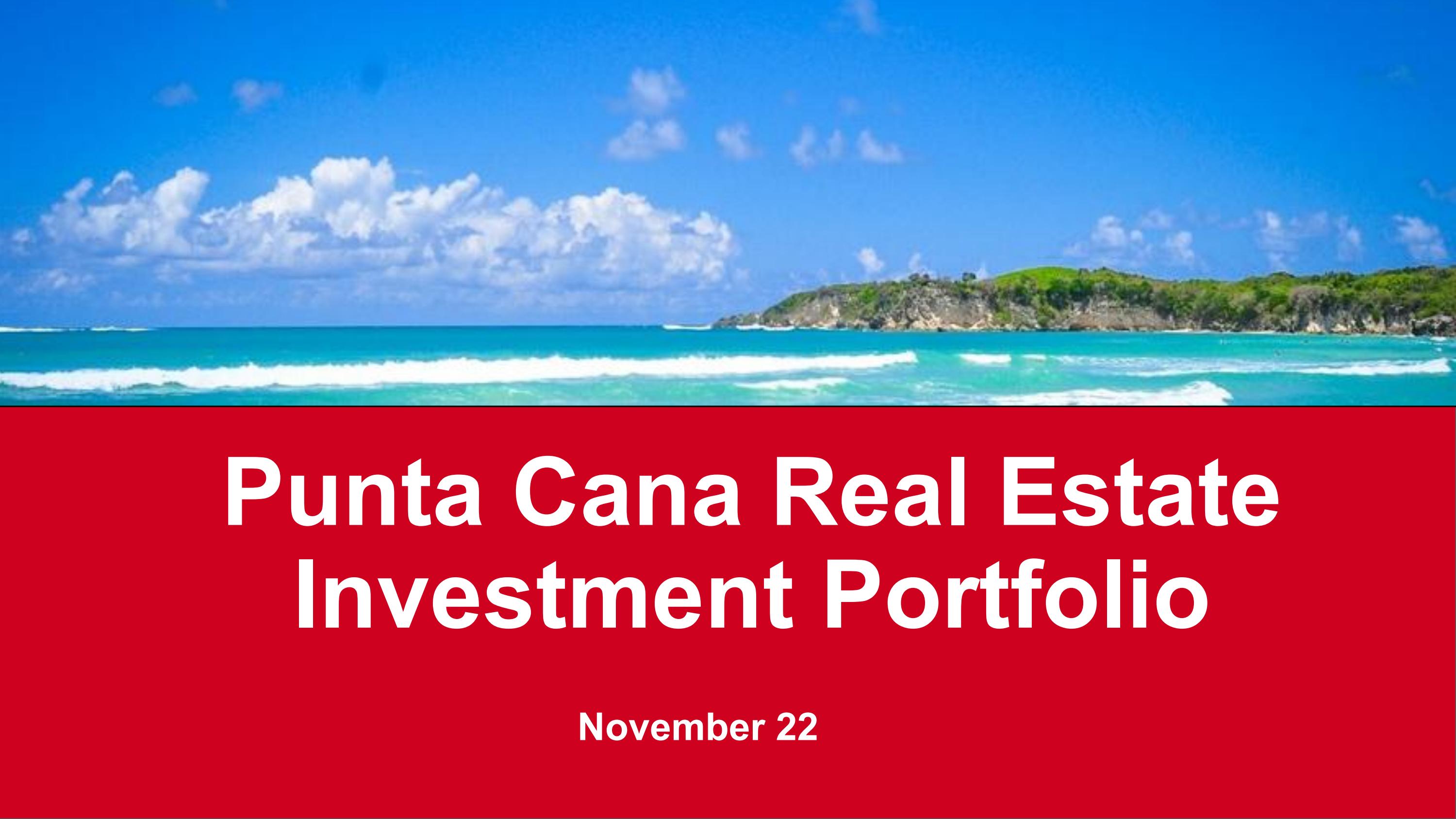 Punta Cana Real Estate Investment Portfolio by Edixon Paredes Issuu