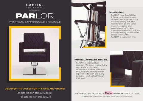 Capital Hair & Beauty 灯饰目录 · The Capital Cut | 冬季 2022 第 14 页