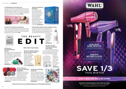 Capital Hair & Beauty 灯饰目录 · The Capital Cut | 冬季 2022 第 18 页