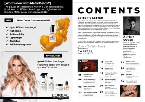 Capital Hair & Beauty 灯饰目录 · The Capital Cut | 冬季 2022 第 2 页