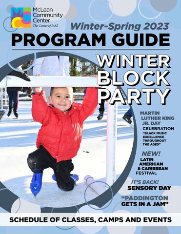 MCC Winter-Spring 2023 Program Guide by McLean Community Center - Issuu