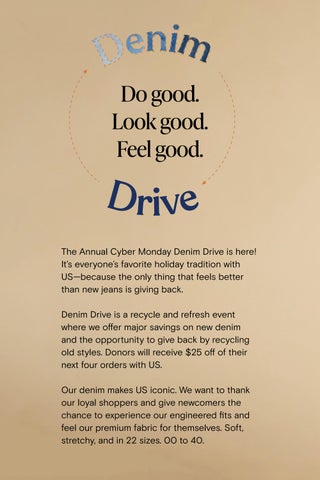 Universal Standard Annual Cyber Monday Denim Drive 第 2 页