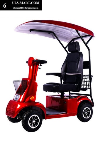 ULS-MART.COM 家具目录 · | DYA1-P01 | 04-SCOOTER | ulsmart2022@gmail.com | http://uls-mart.com/scooter.html 第 6 页