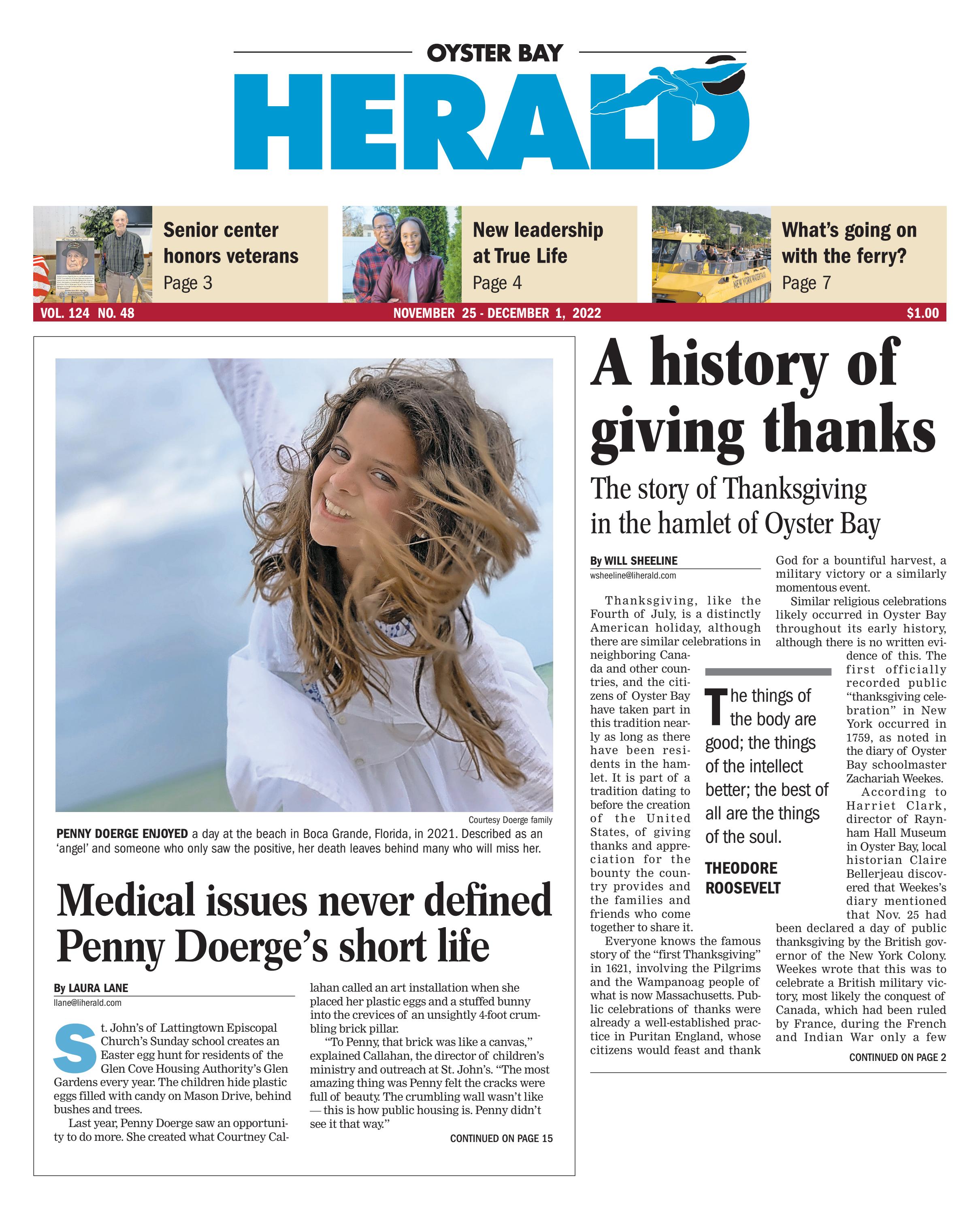 Oyster Bay Herald 11252022 by Richner Communications, Inc Issuu