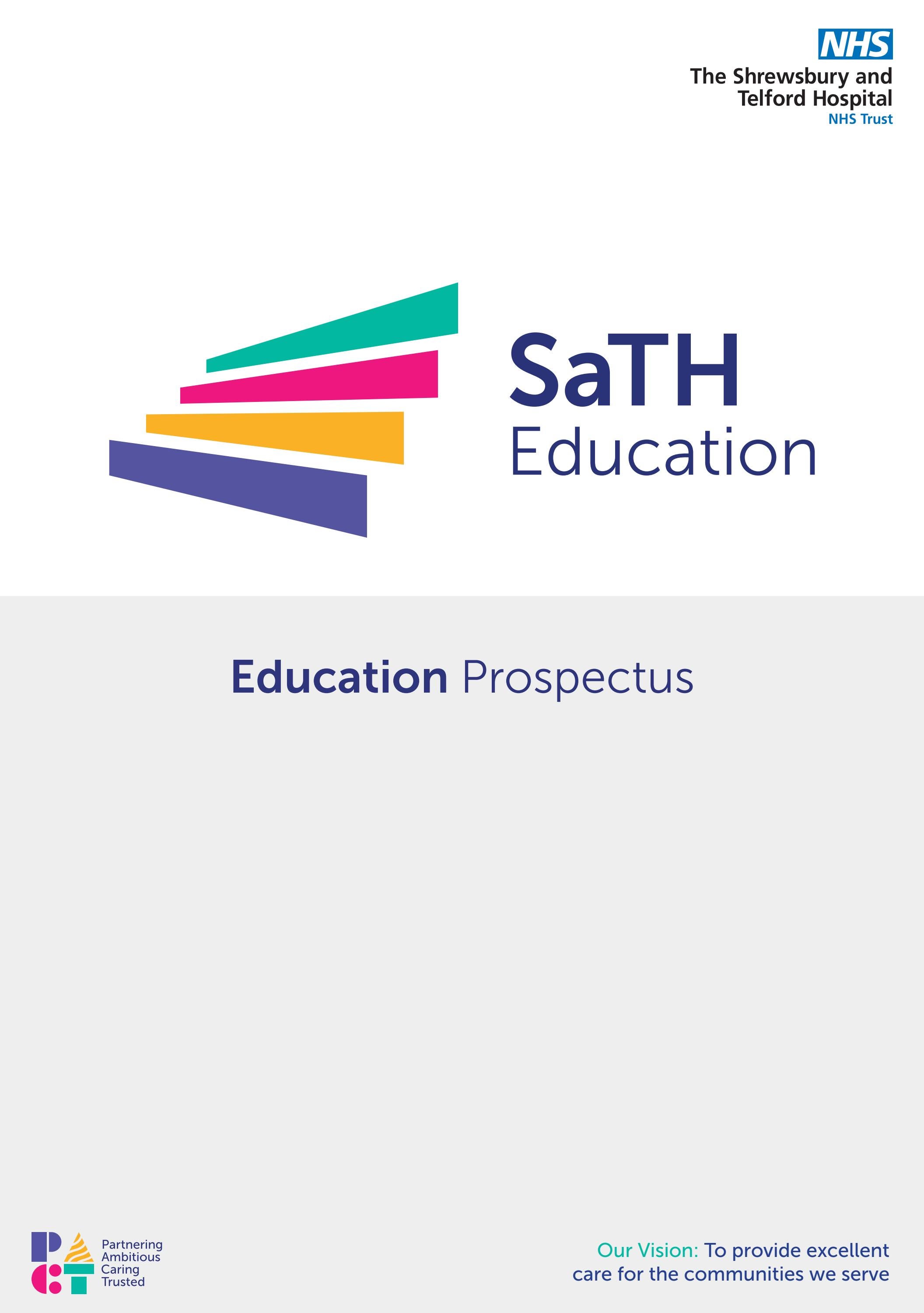 Sath Education Prospectus By The Shrewsbury And Telford Hospital Nhs