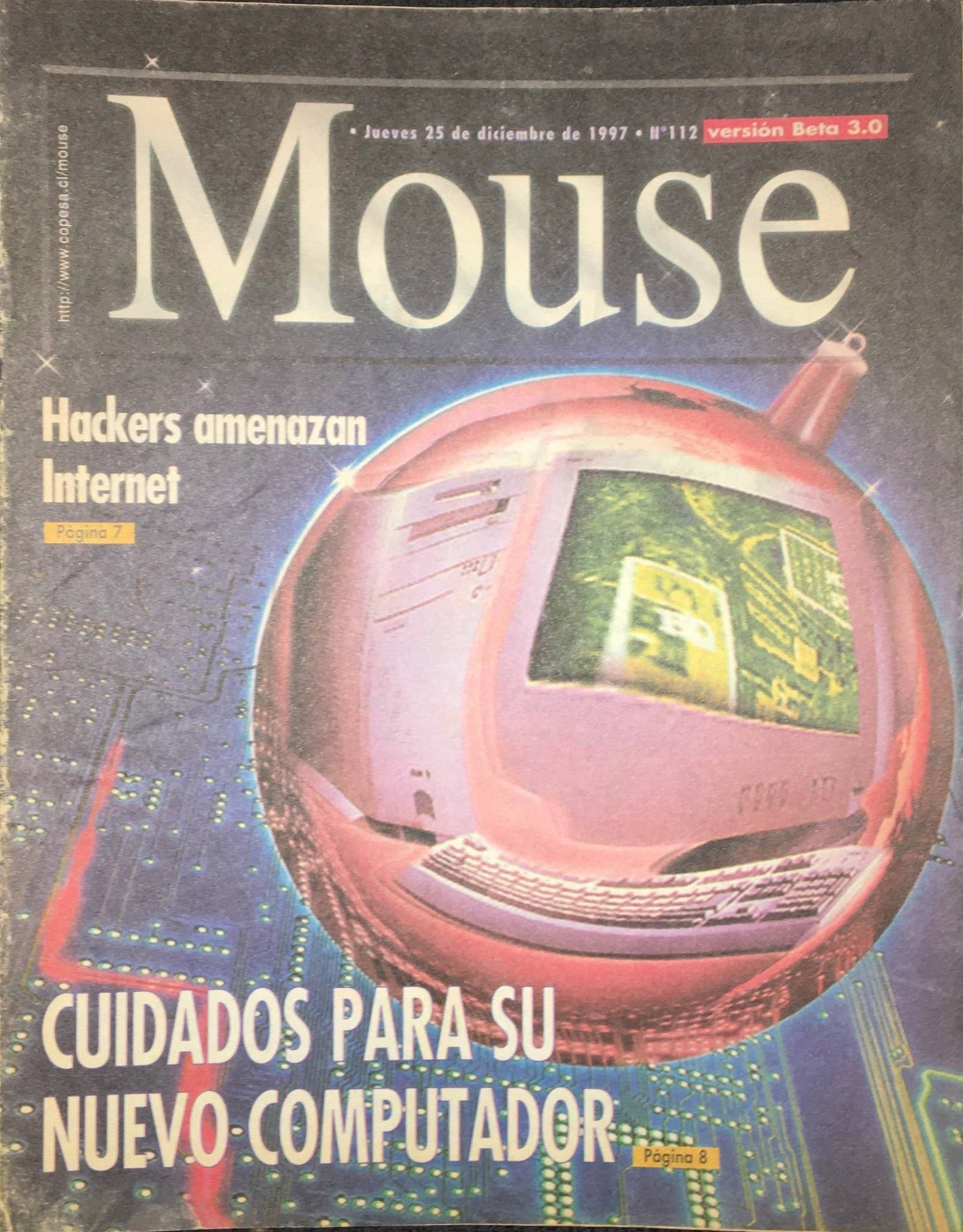 Mouse Portada Revista Mouse - N112 (25-12-1997) by maxdelamouse - Issuu
