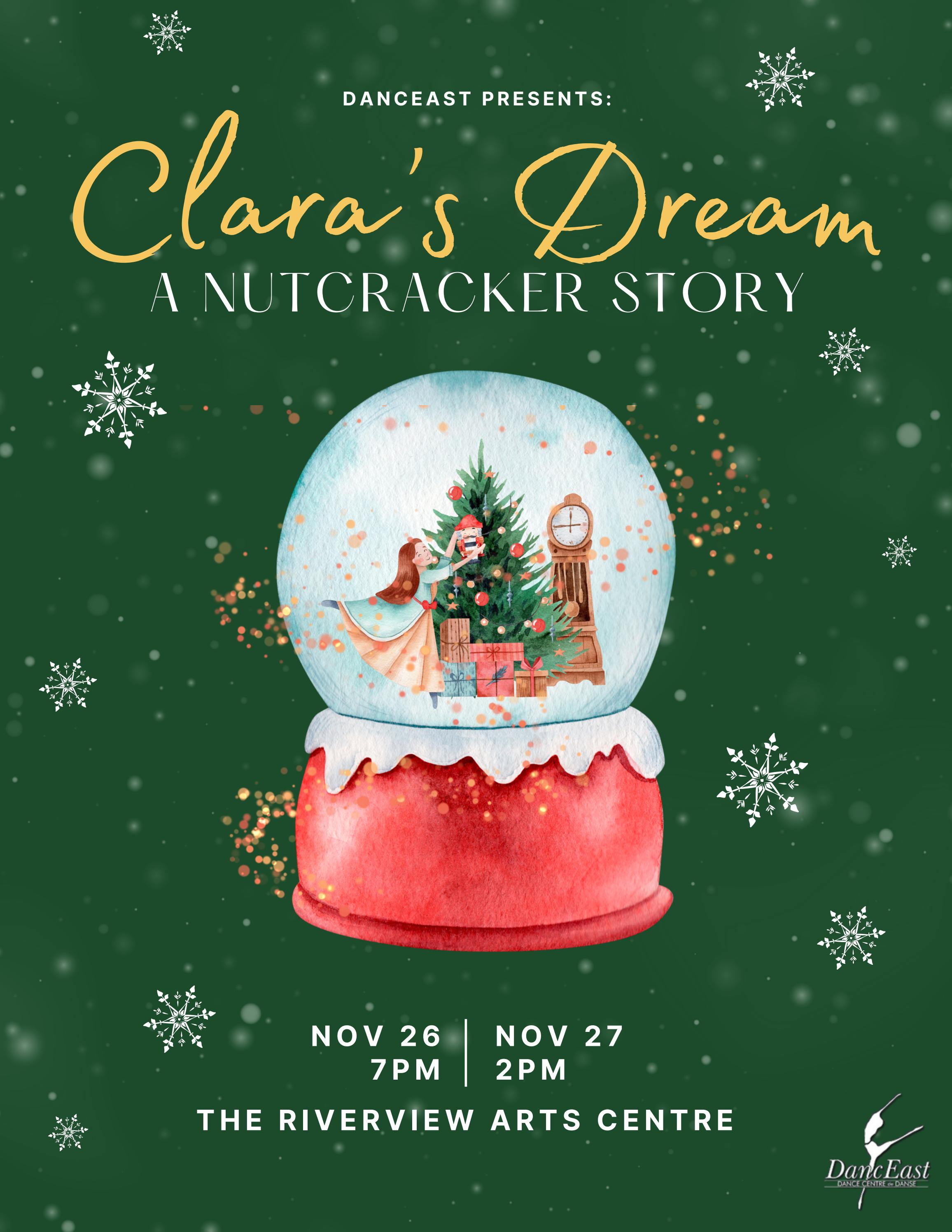 Clara's Dream A Nutcracker Story 2022 by Mallory Belzile Issuu