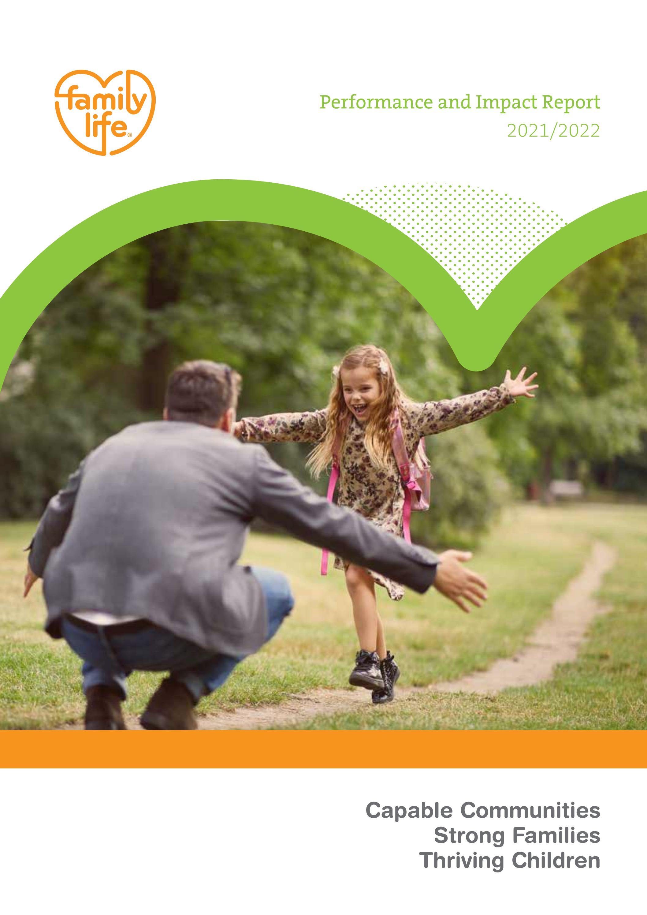2021-22 Family Life Performance and Impact Report by Family Life - Issuu
