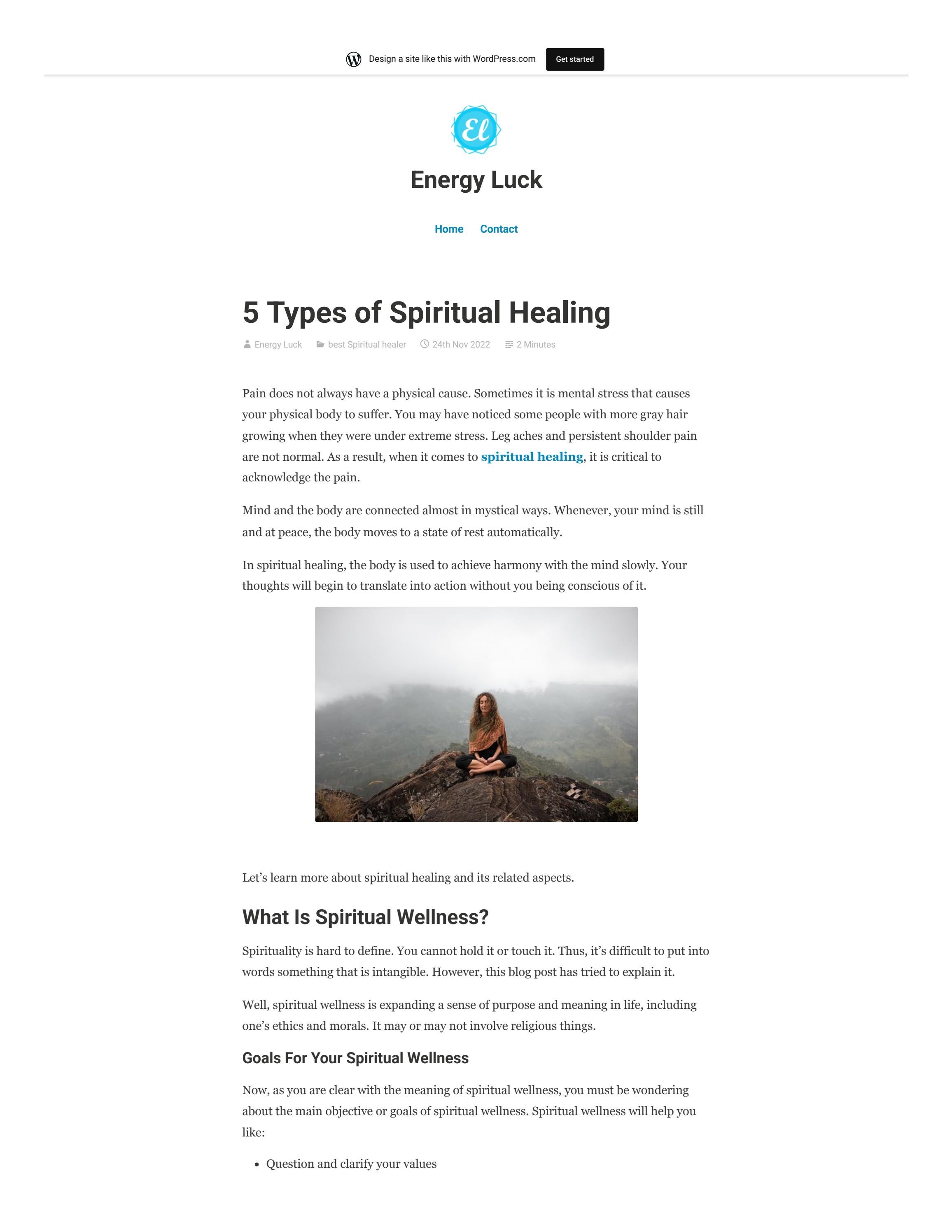 5 Types of Spiritual Healing by energyluck Issuu
