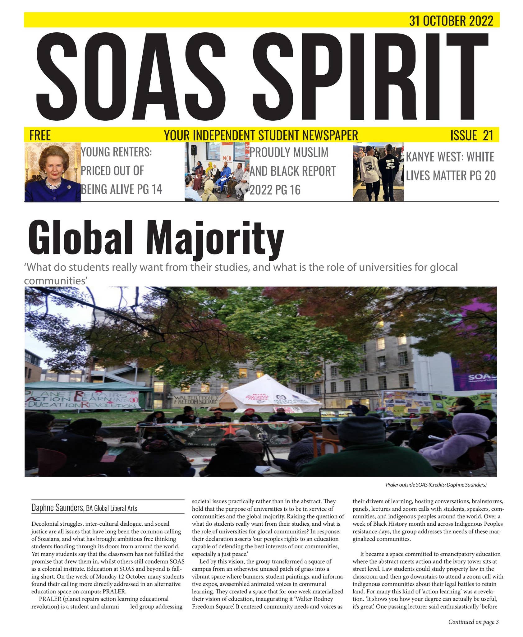 Soas Events Issue 21: 31 October 2022 by The SOAS Spirit - Issuu