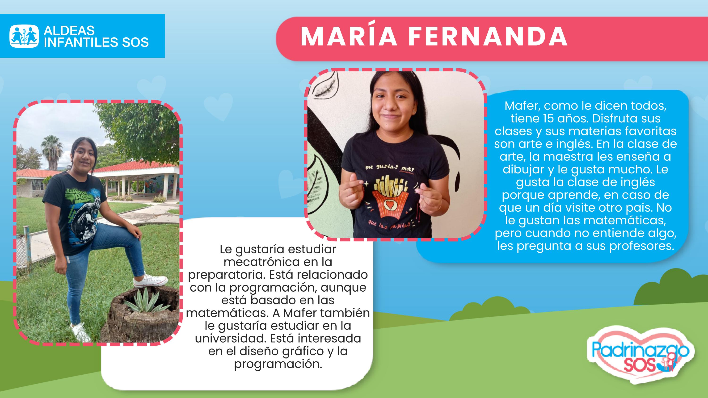 María Fernanda y Ana Karen by Aldeas Infantiles SOS - Issuu