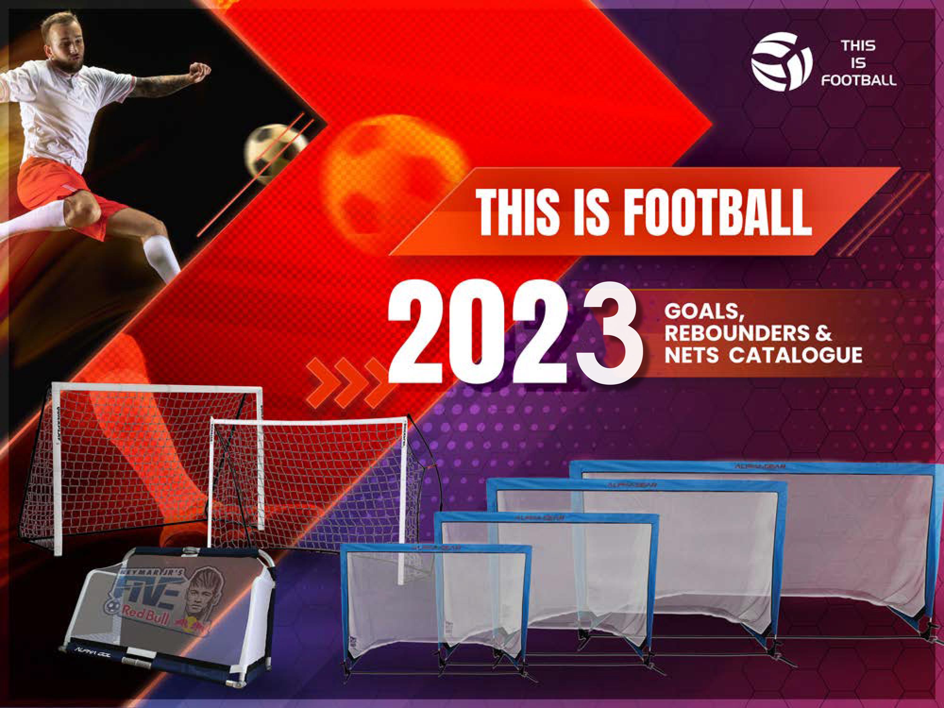 This is Football 2023 Goals, Rebounders and Nets Catalogue by This is