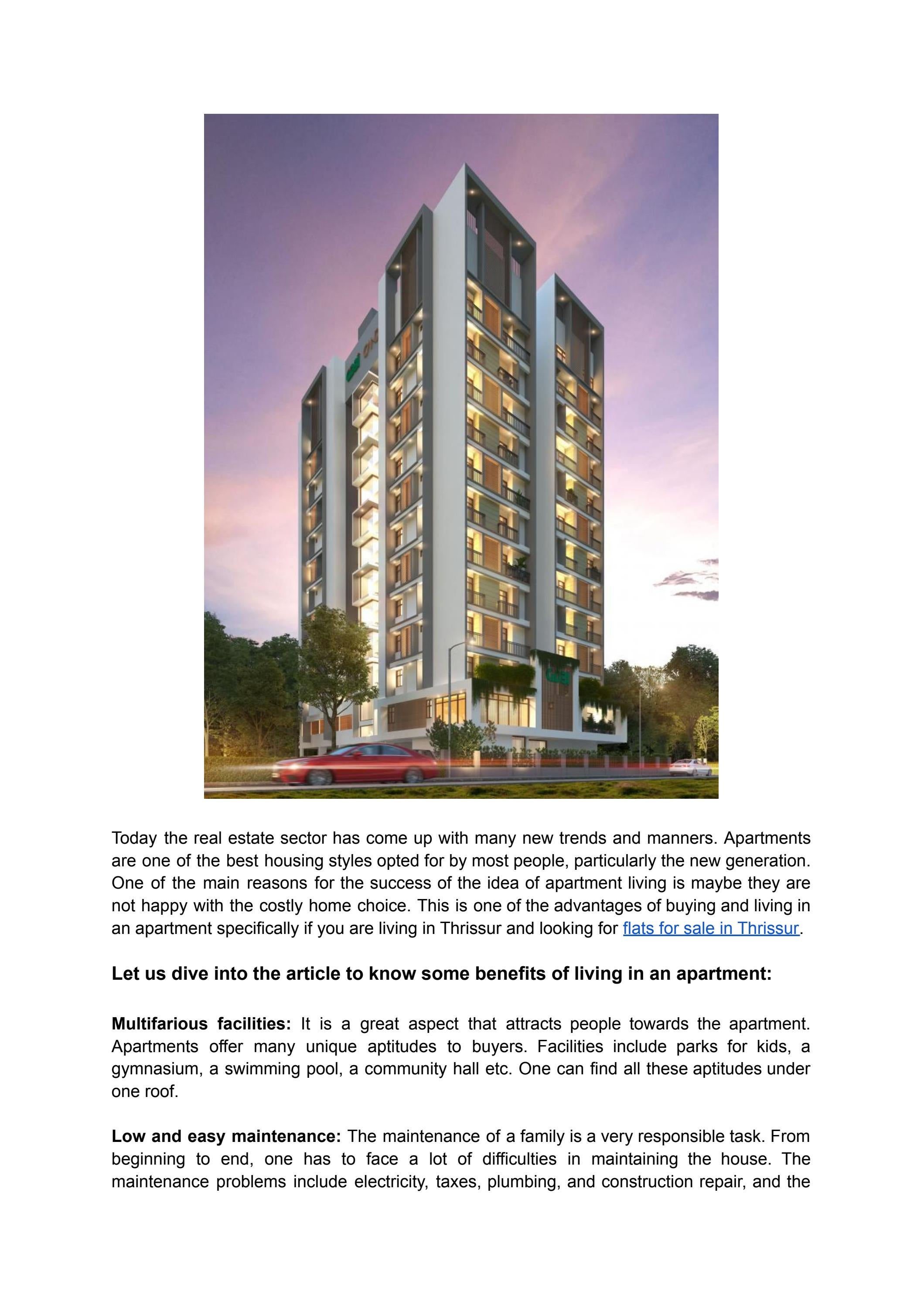 What are the Benefits of Living in Flats? by CIDBI Builders Issuu