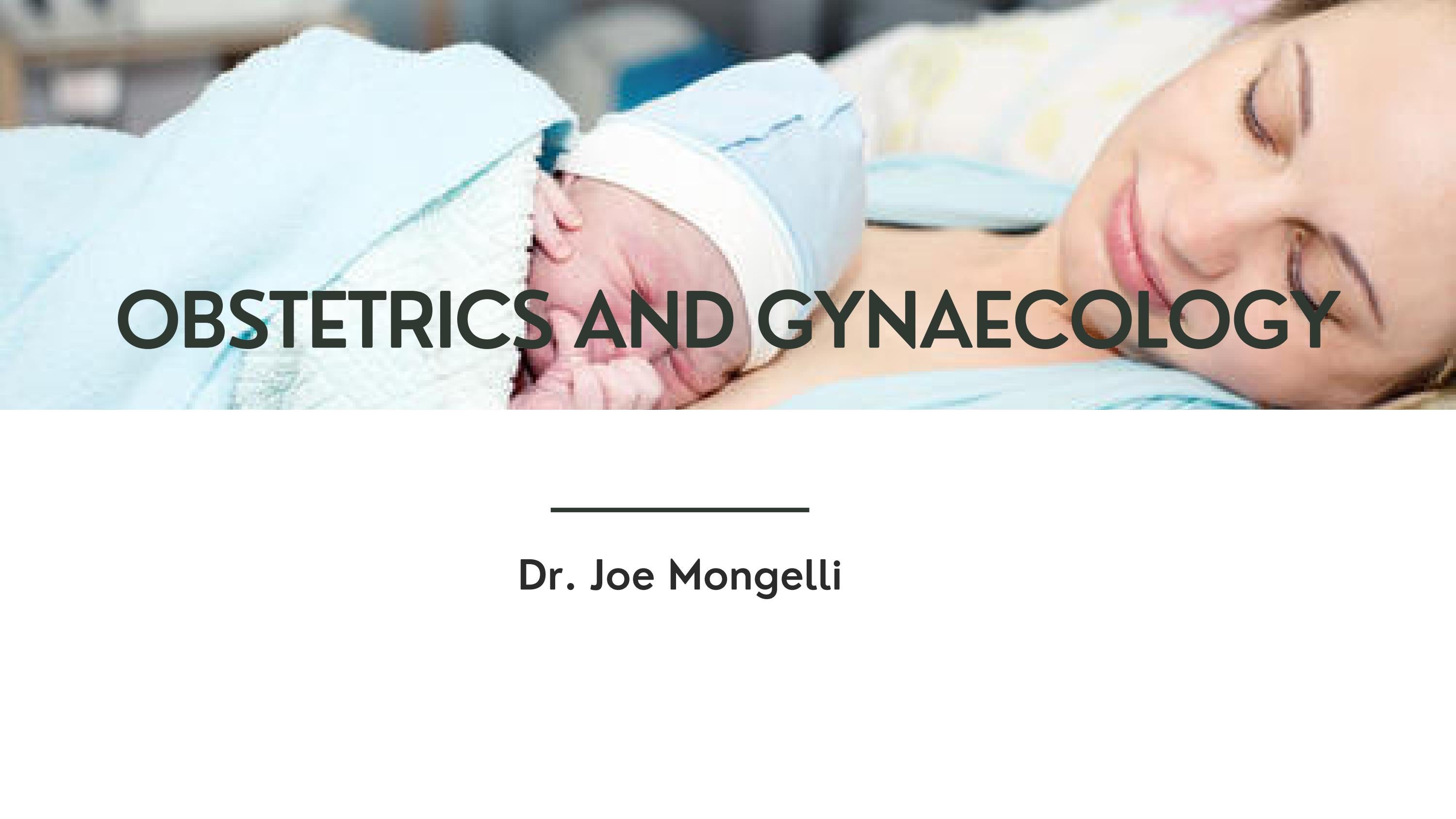 Dr. Joe Mongelli Women's Healthcare Specialist OBGYN by Dr. Max