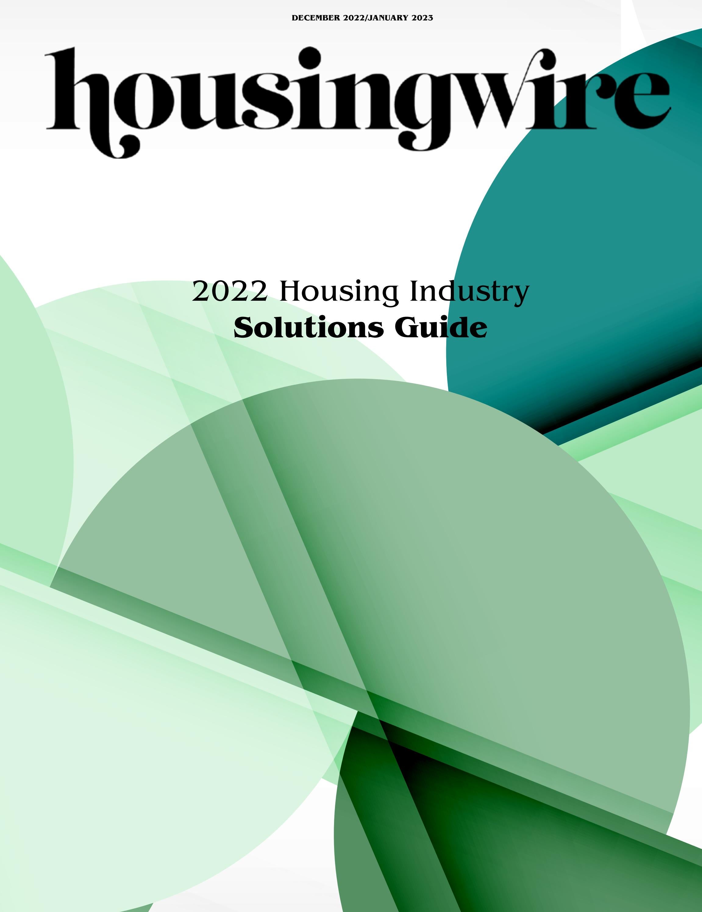 December 2022/ January 2023 Supplement by HousingWire - Issuu
