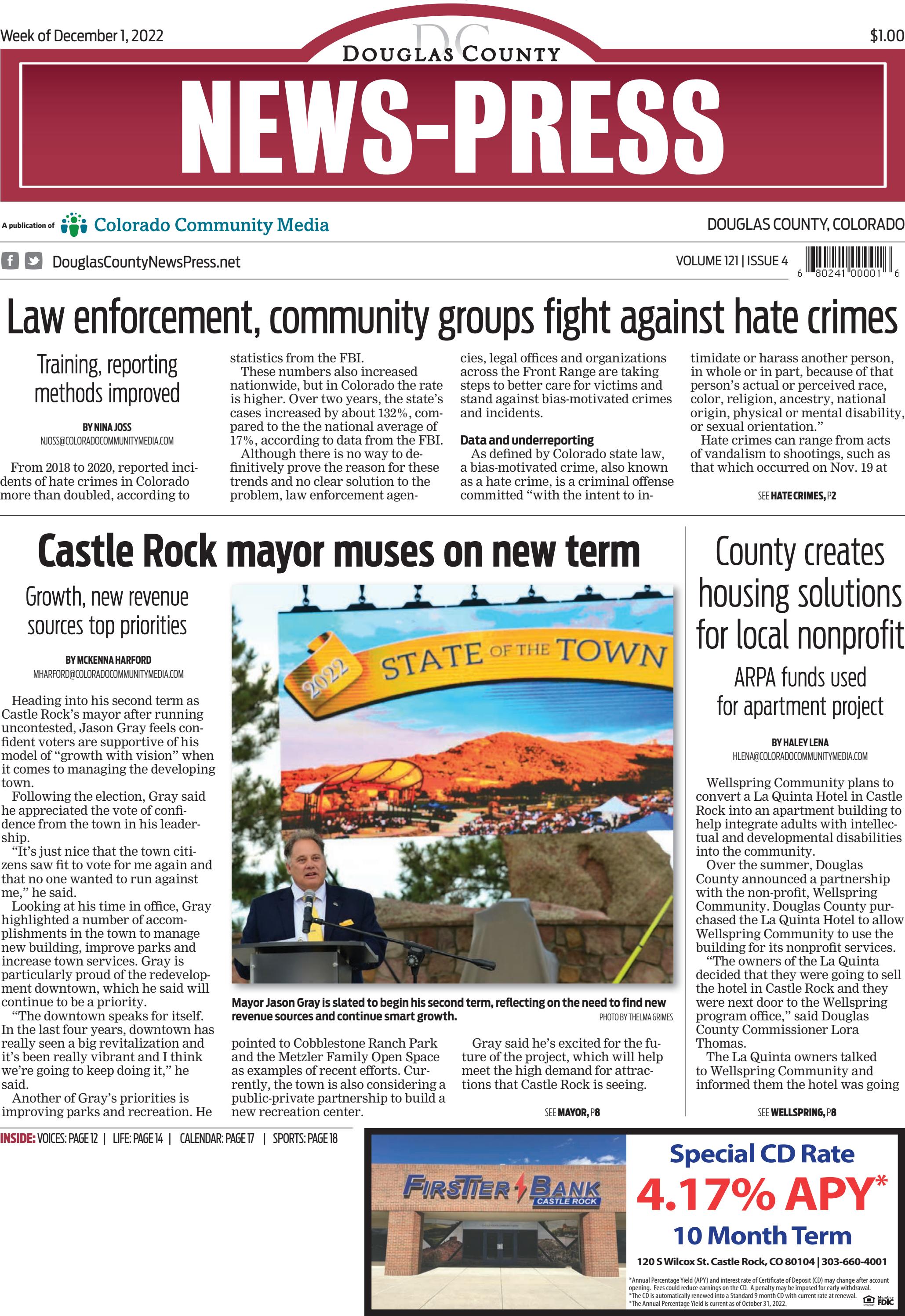 Douglas County News Press 120122 by Colorado Community Media - Issuu