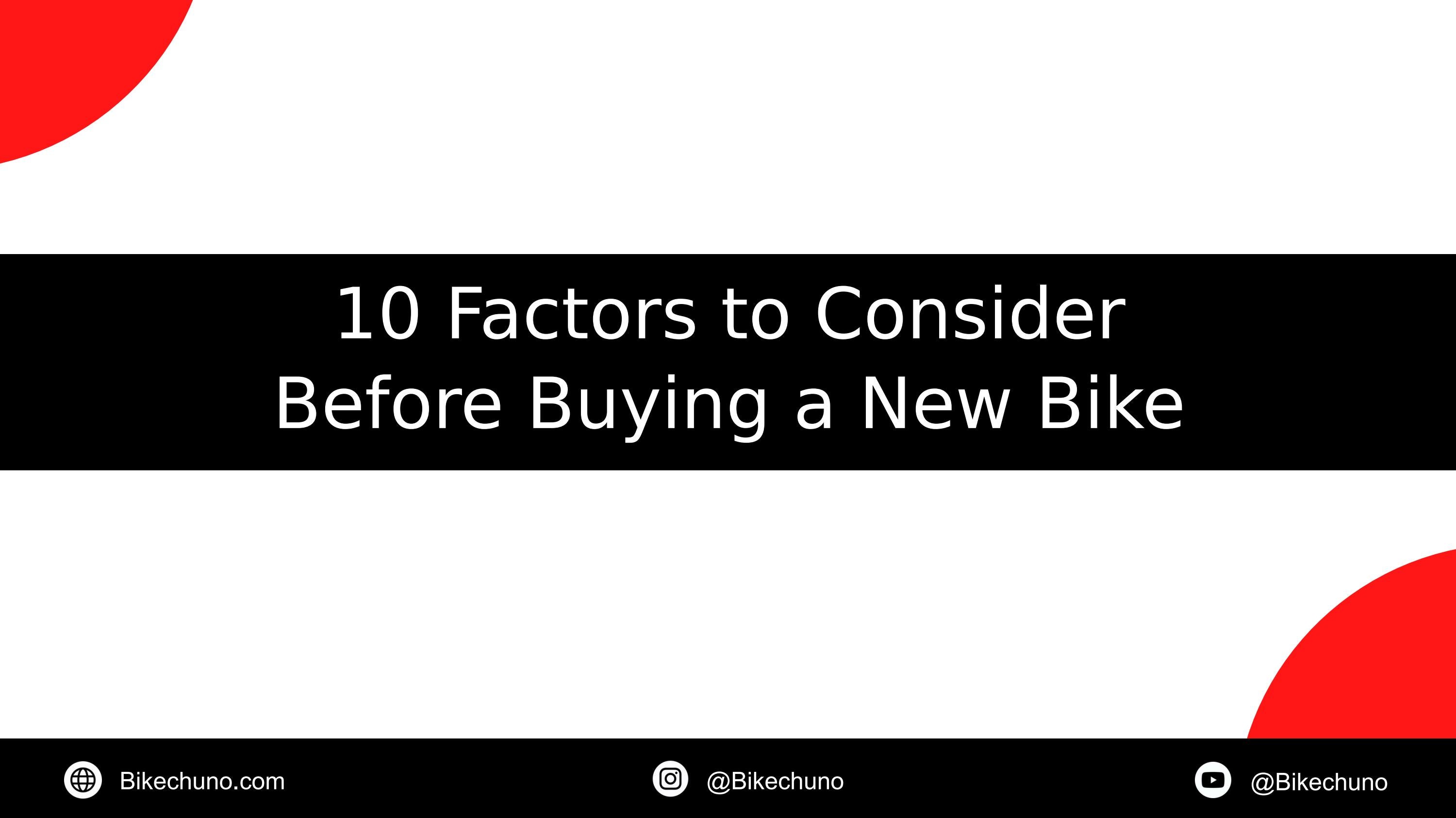 buy a new cycle