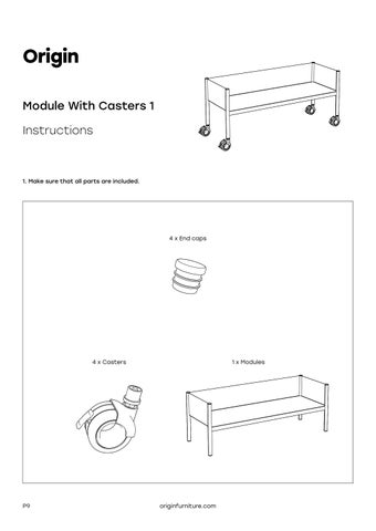 Origin Module Instructions 第 9 页