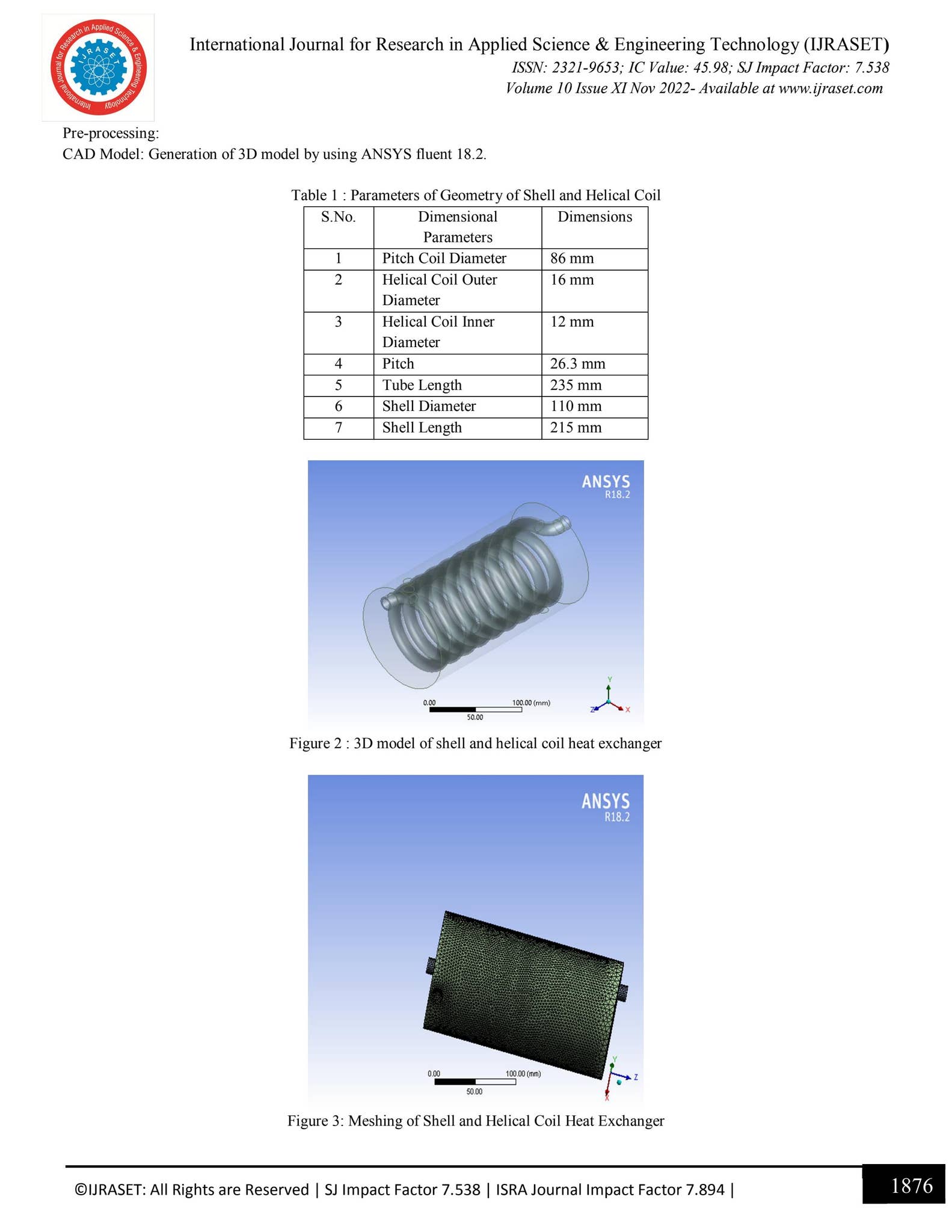 Analysis and Comparison of Shell and Helical Coil Heat Exchanger by ...