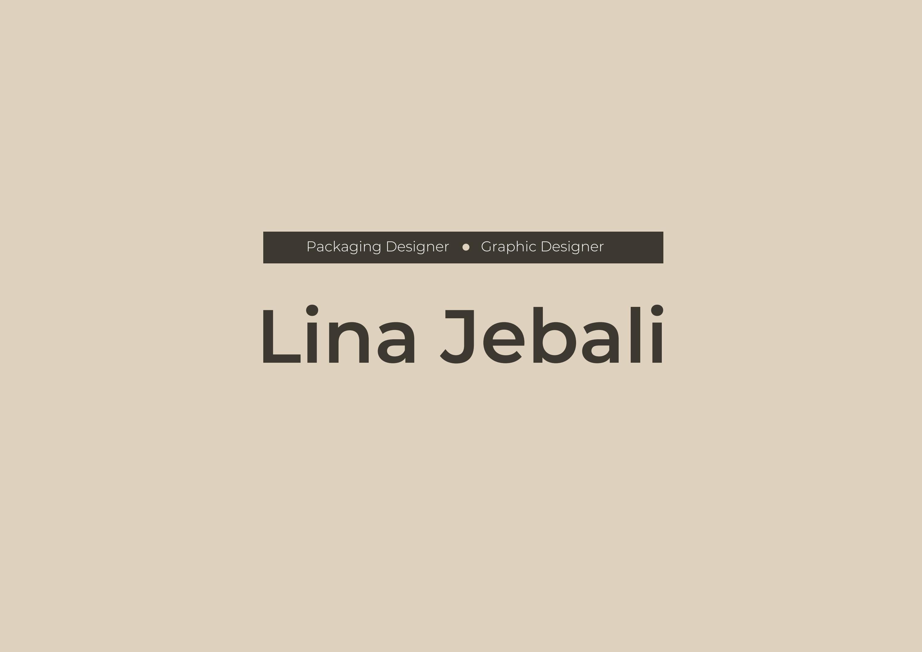 Lina JebaliMultidisciplinary DesignerPortfolio by Djebali Lina Issuu