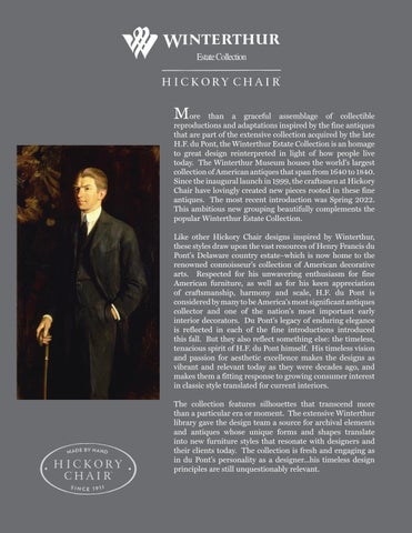 Hickory Chair - Winterthur 家具目录 2022 第 2 页