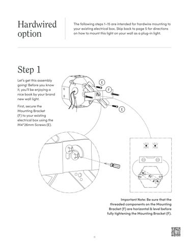 nathanjameshome 灯饰目录 · Reta 壁灯 Instruction Sheet 第 11 页