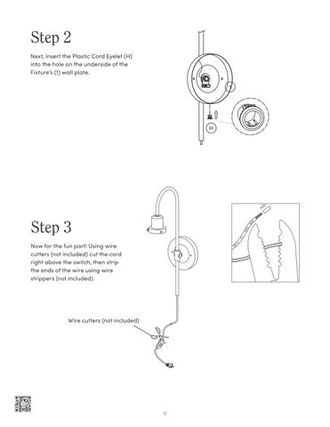 nathanjameshome 灯饰目录 · Reta 壁灯 Instruction Sheet 第 12 页
