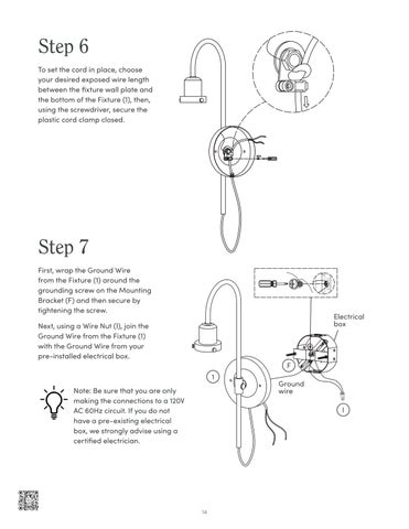 nathanjameshome 灯饰目录 · Reta 壁灯 Instruction Sheet 第 14 页