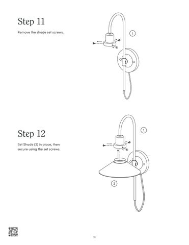 nathanjameshome 灯饰目录 · Reta 壁灯 Instruction Sheet 第 18 页