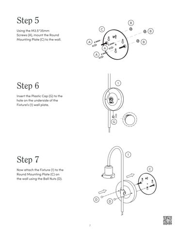 nathanjameshome 灯饰目录 · Reta 壁灯 Instruction Sheet 第 7 页