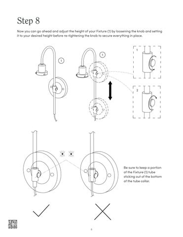 nathanjameshome 灯饰目录 · Reta 壁灯 Instruction Sheet 第 8 页
