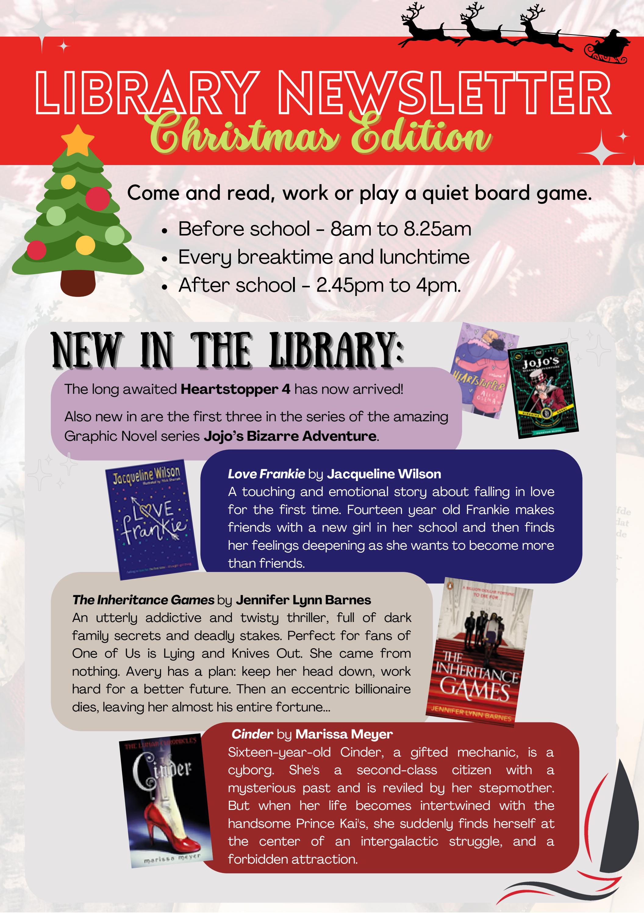 CEC Library Newsletter December 2022 by Cowes Enterprise College Issuu