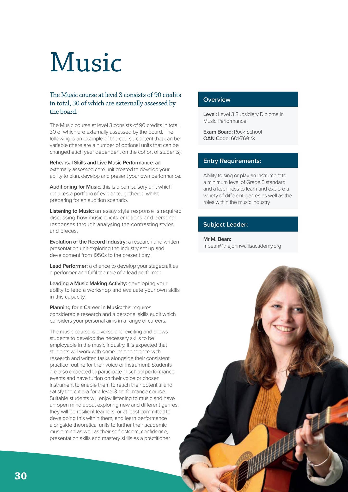 The John Wallis Academy Sixth Form Prospectus by Cleverbox UK Ltd - Issuu