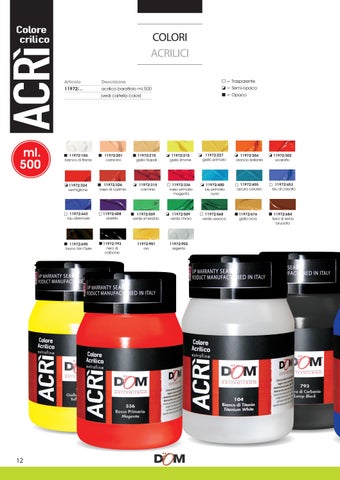 colori ACRILICI 第 12 页