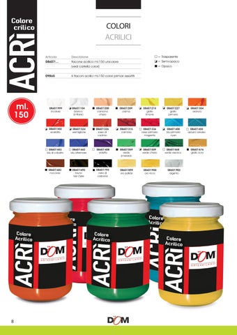 colori ACRILICI 第 8 页