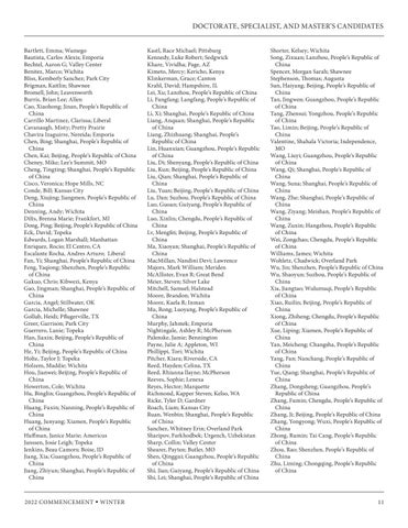 Emporia State University - 冬季 2022 Commencement 第 11 页