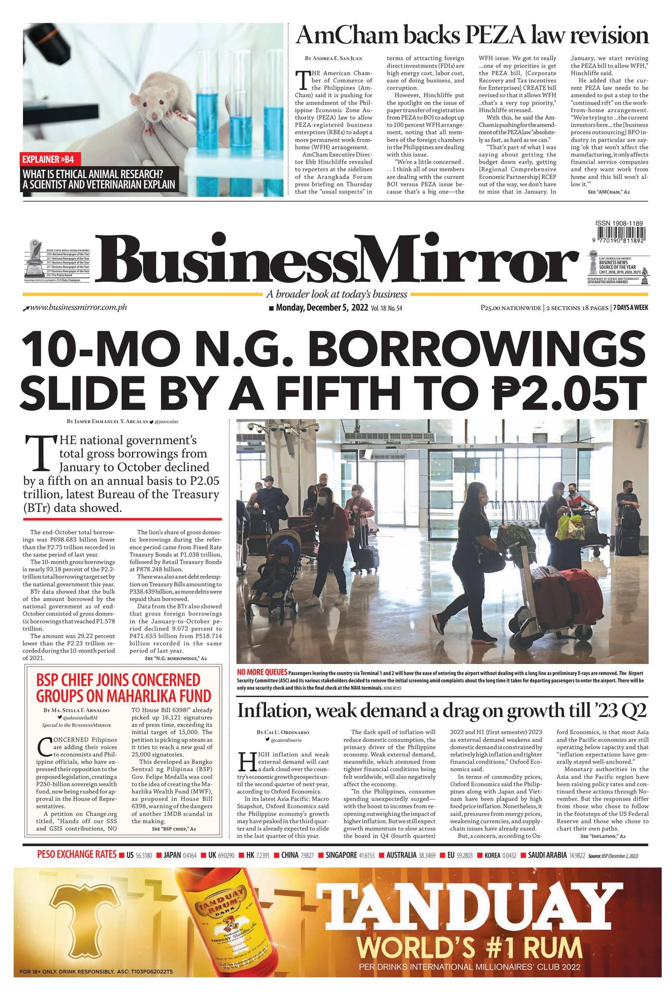 BusinessMirror December 05, 2022 by BusinessMirror - Issuu