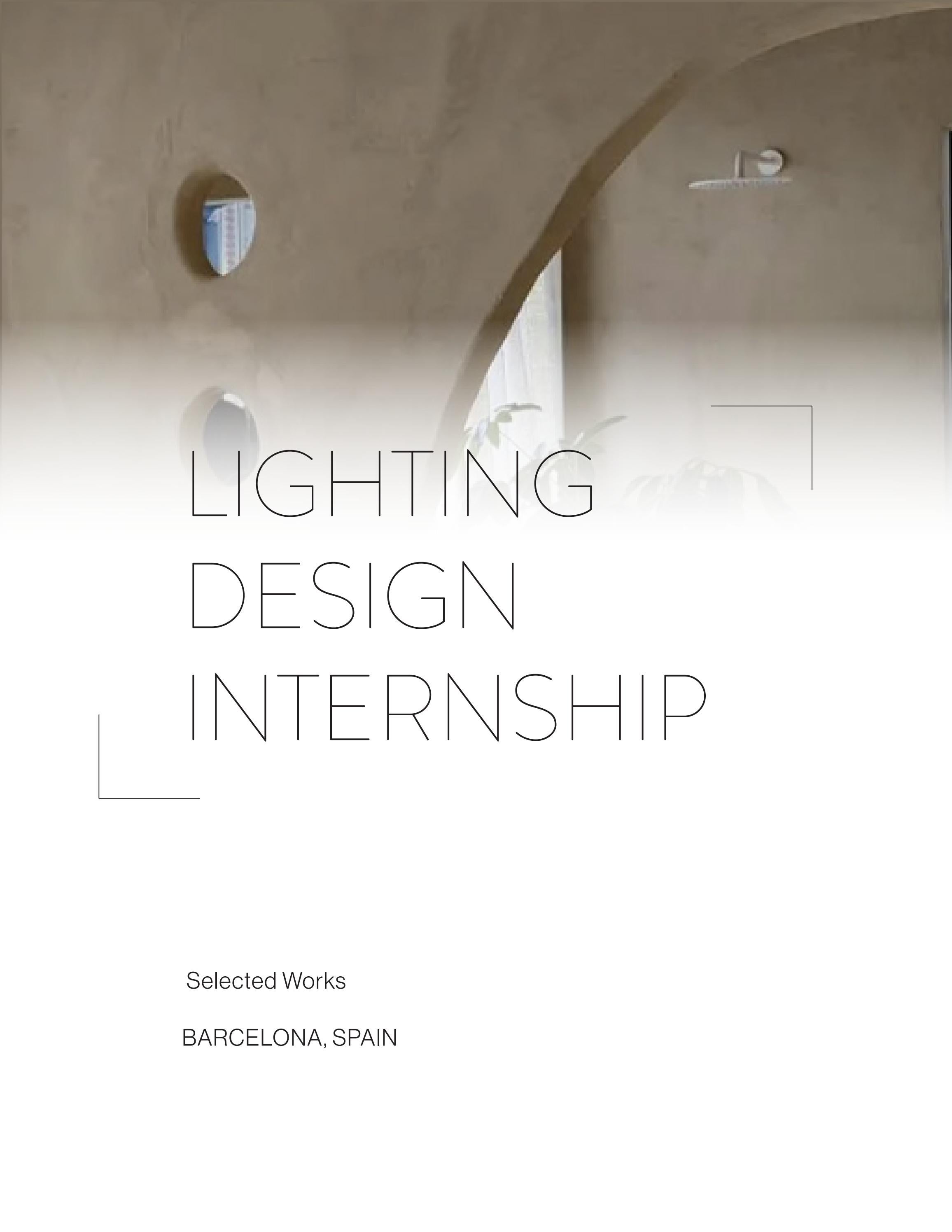 Lighting Design Internship by Abby Brown Issuu
