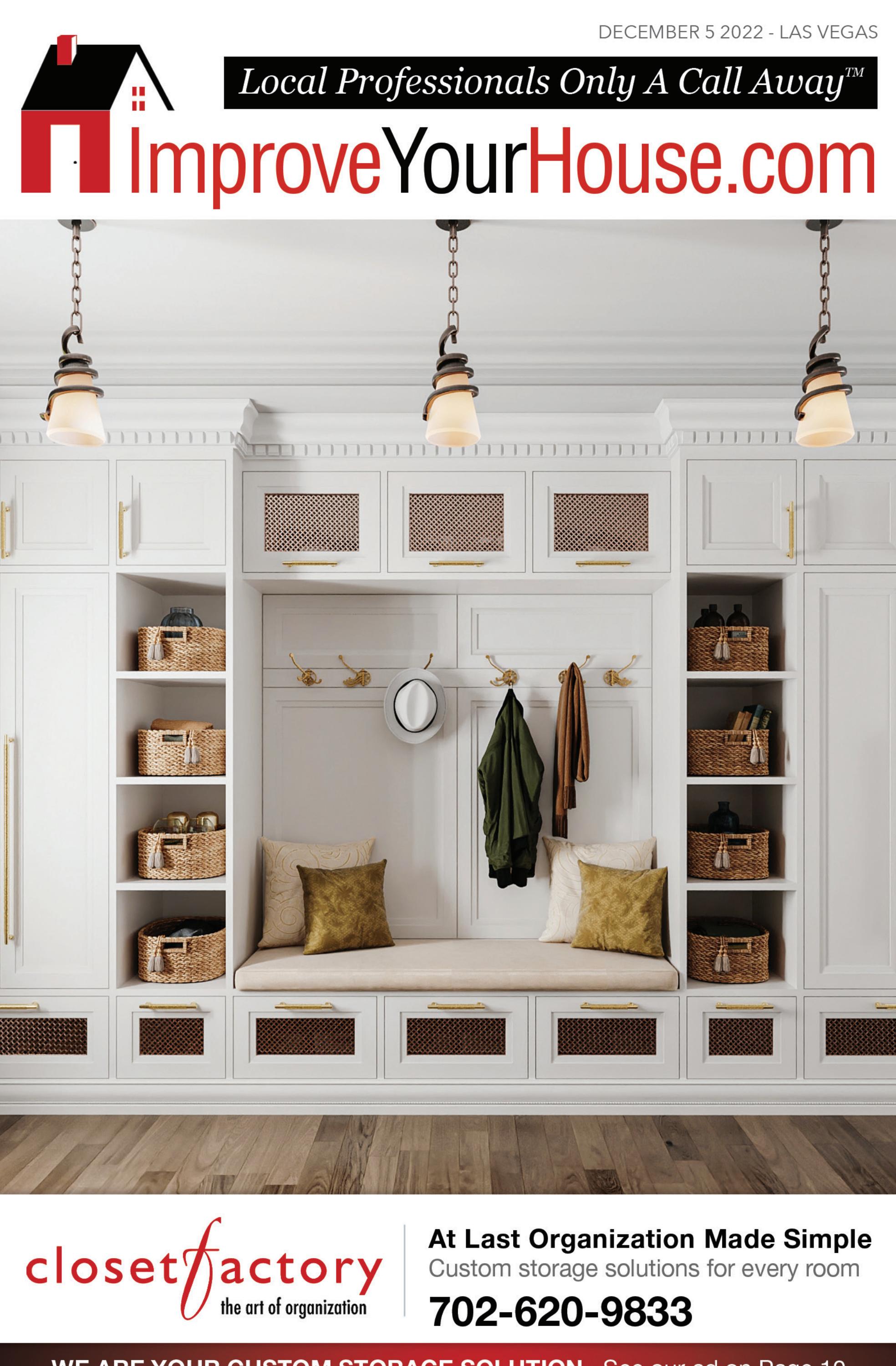 ImproveYourHouse Magazine Las Vegas December 5th Mailing 2022 by ImproveYourHouse Magazine