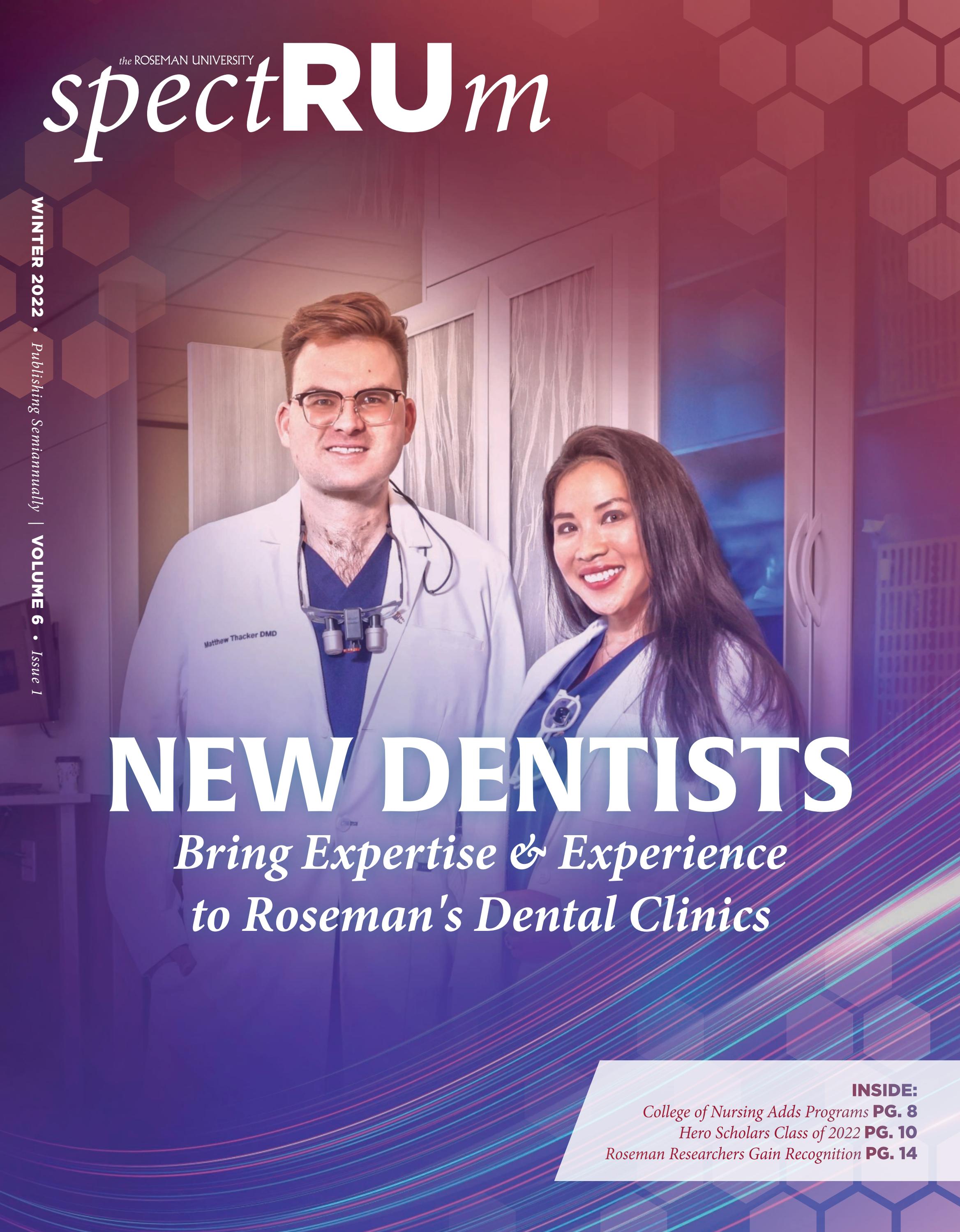 Roseman University spectRUm - Winter 2022 by Roseman University of Health  Sciences - Issuu