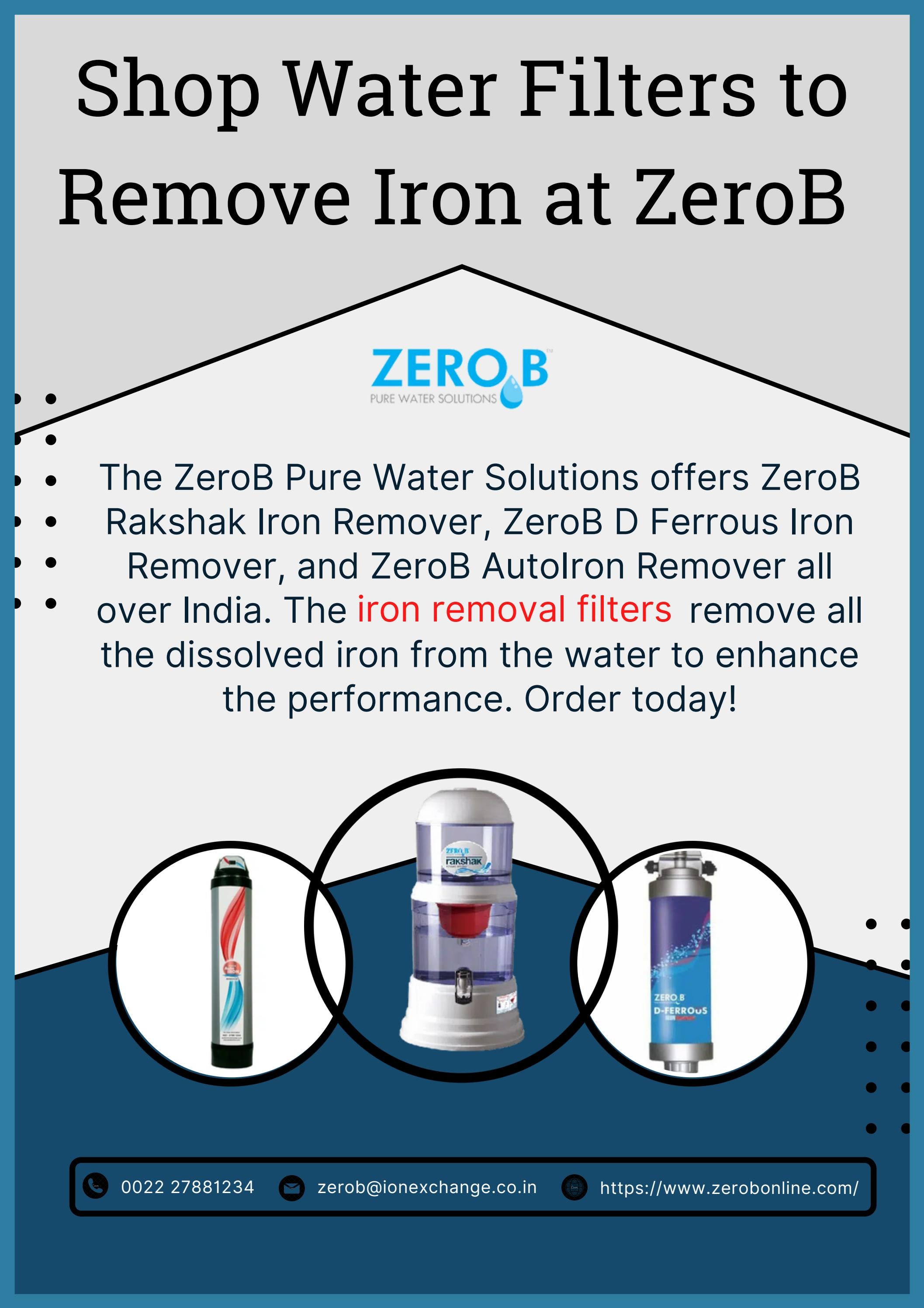 Shop Water Filter to Remove Iron at ZeroB by ZeroB Online Issuu