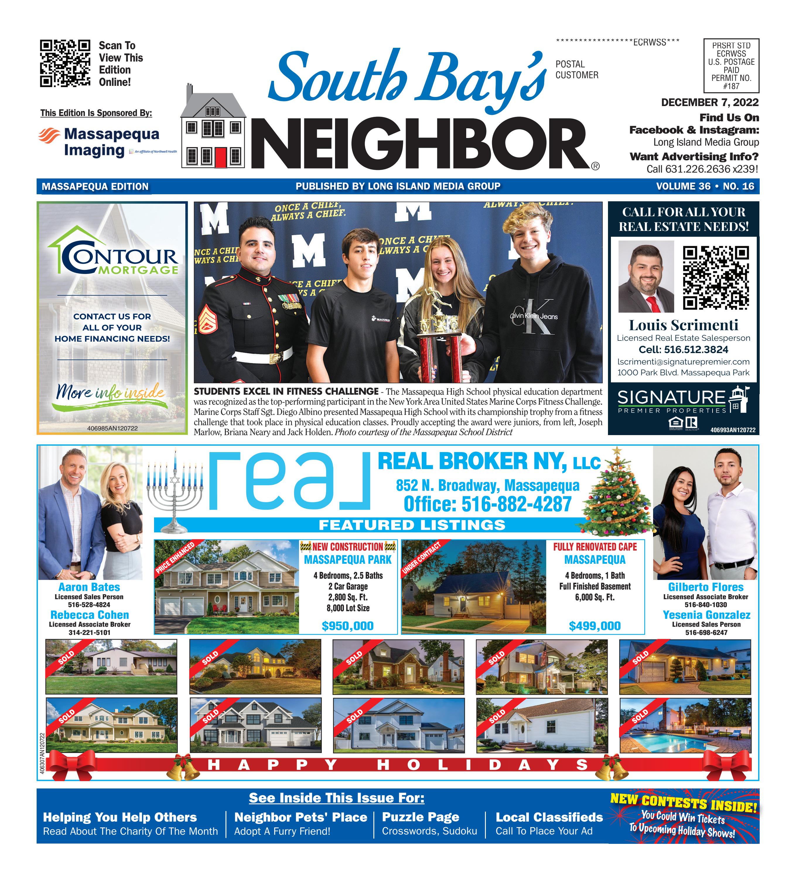 December 7, 2022 Massapequa by Long Island Media Group - Issuu
