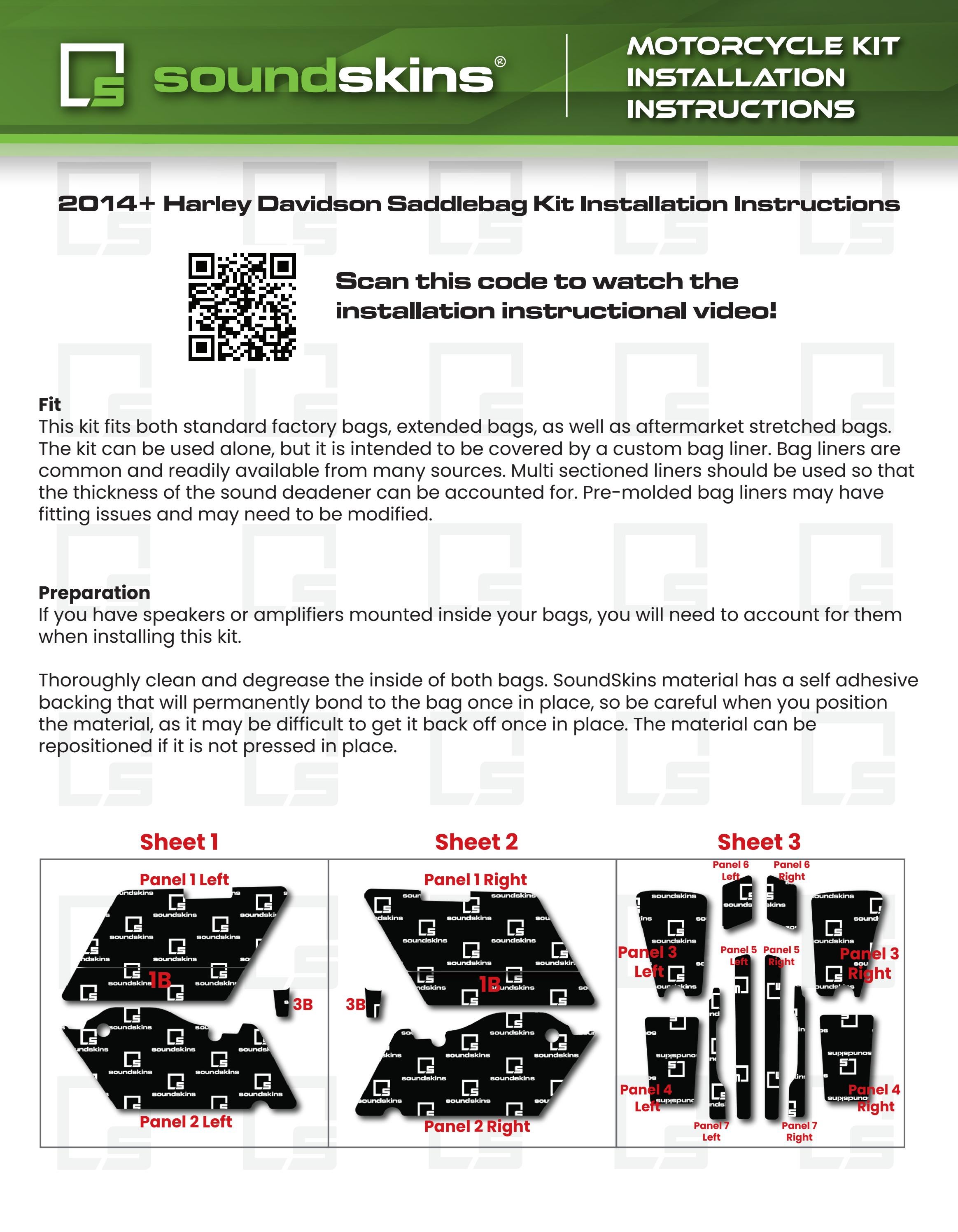 2014+ Saddlebag Kit Instructions by Team SoundSkins Issuu