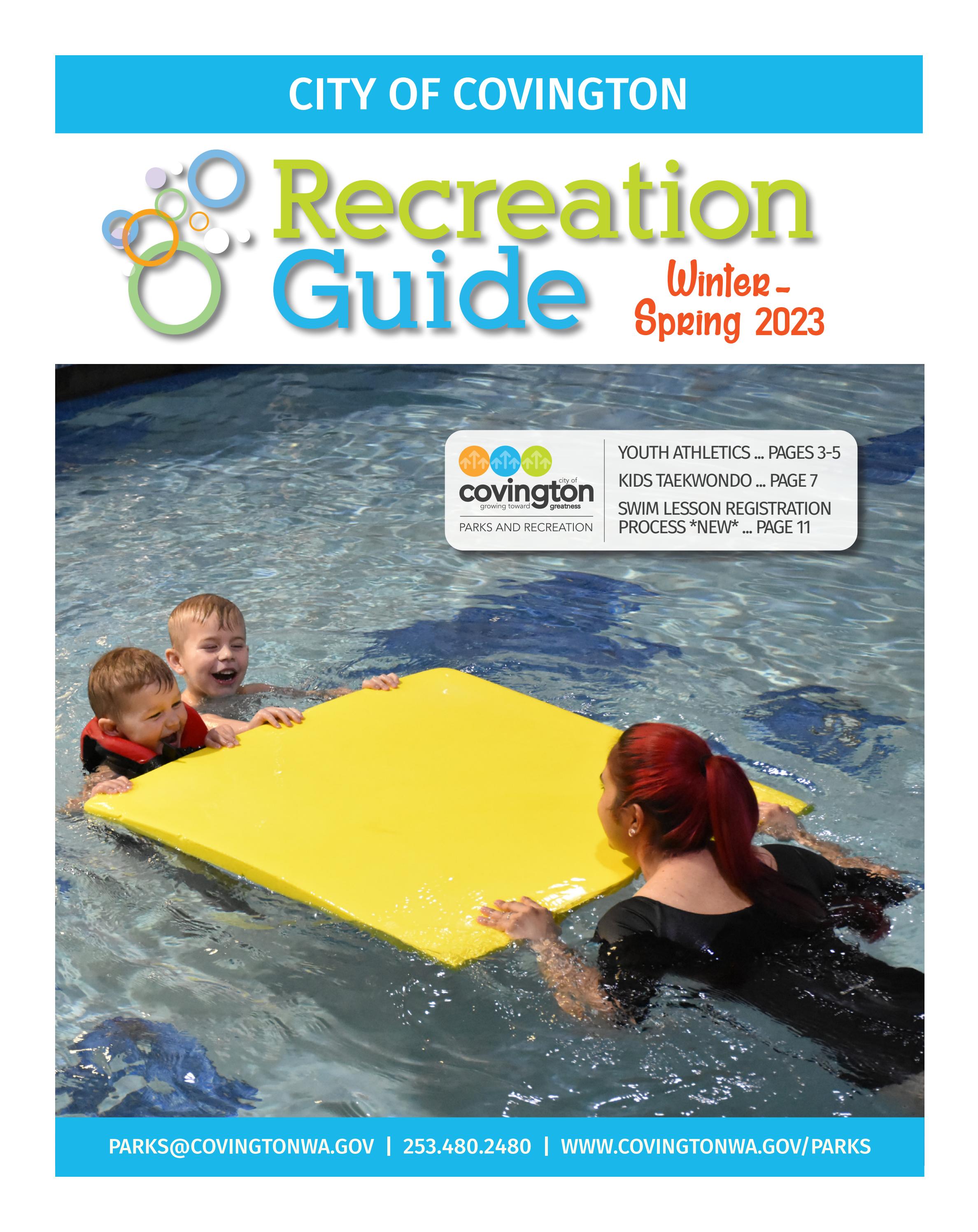 City of Covington Winter/Spring 2023 Recreation Guide by City of